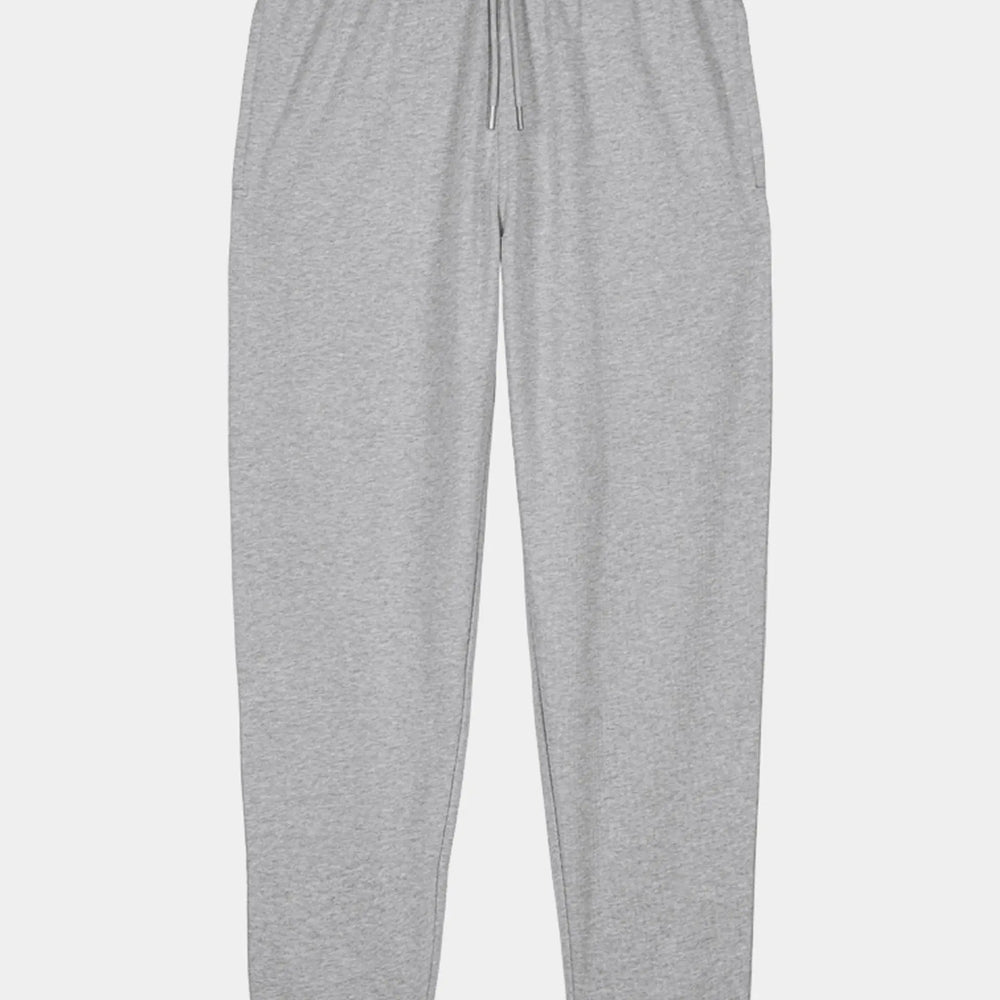 Rock Grey Marl Mens Organic Cotton Relaxed-Fit Joggers hewn.