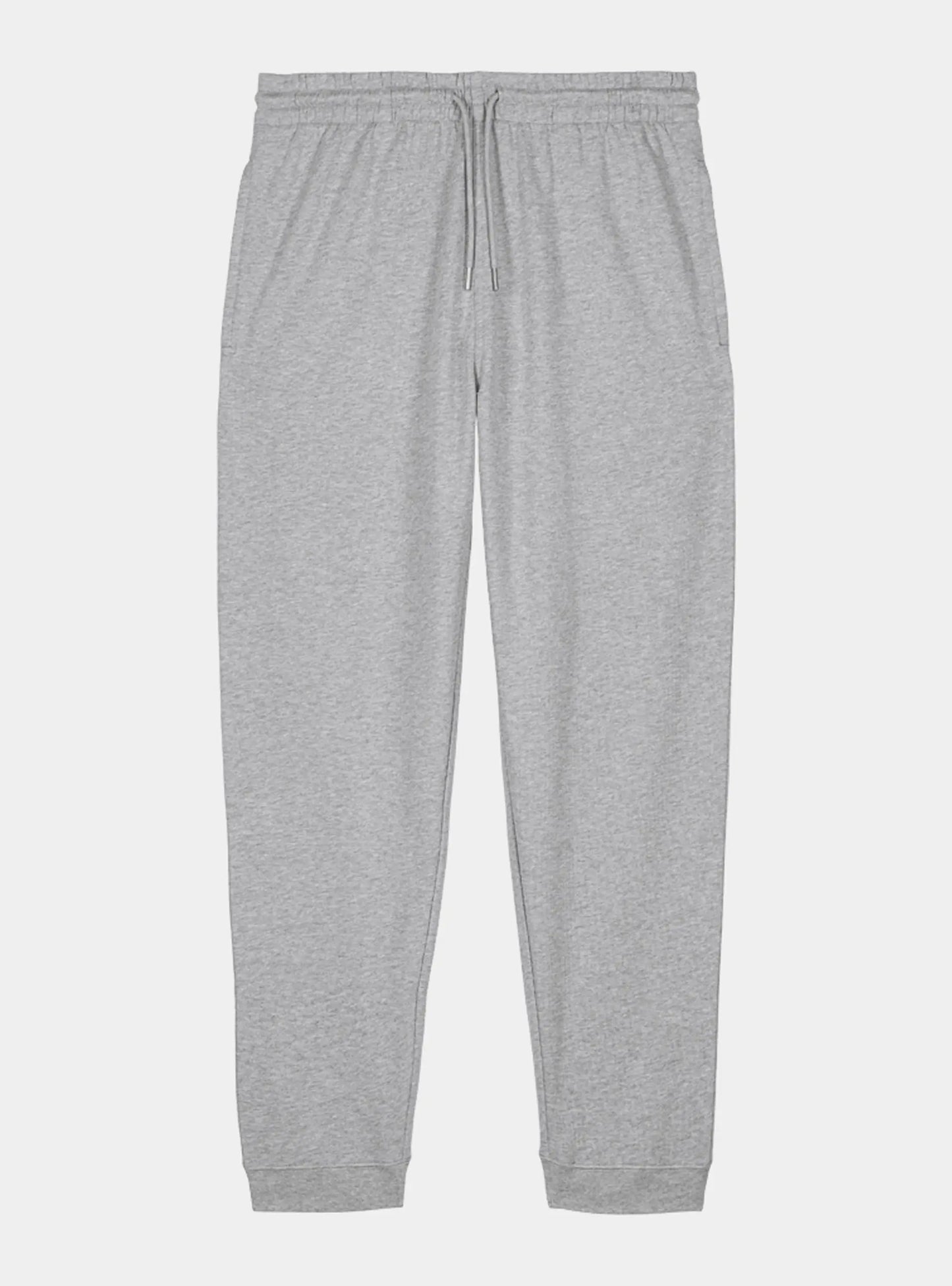 Rock Grey Marl Mens Organic Cotton Relaxed-Fit Joggers hewn.