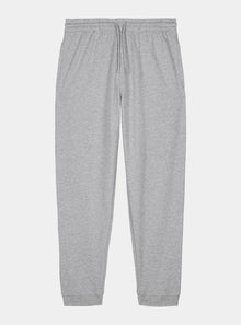  Rock Grey Marl Mens Organic Cotton Relaxed-Fit Joggers hewn.