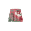 RASPBERRY and GREEN IKAT LAMPSHADES  - LOW in STOCK