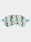 Rosewood Stripe Silk Eye Mask Jessica Russell Flint