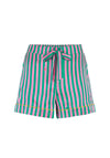 Rosie Flamingo Stripe Silk Short Sleepy Wilson