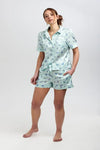 Rosie Glacier Butterfly Silk Short Sleepy Wilson