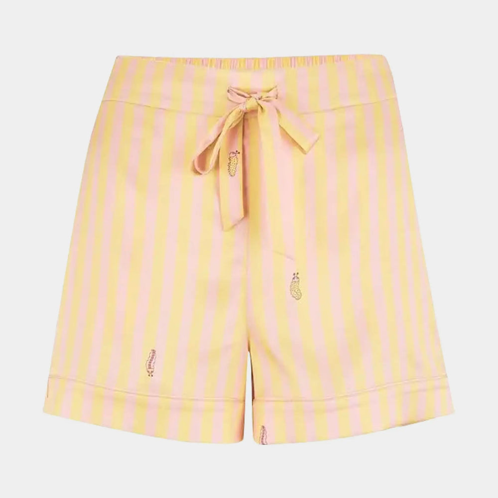 Rosie Lemonade Stripe Silk Short Sleepy Wilson