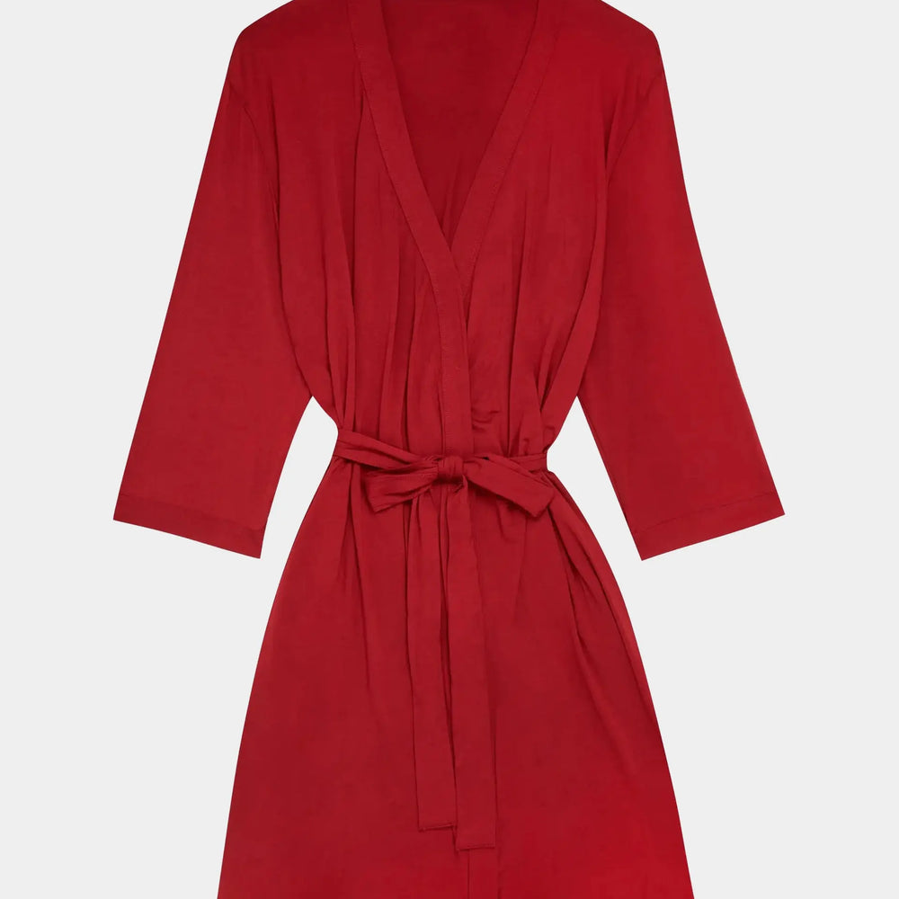 Ruby Drape Bamboo Women's Robe Made Wright London