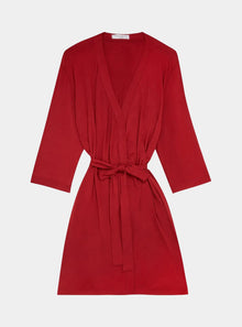  Ruby Drape Bamboo Women's Robe Made Wright London