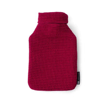  Ruby Red Luxurious 2 Litre Waffle Hot Water Bottle CosyPanda