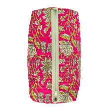  Fuchsia Freesia Cotton Wash Bag inara