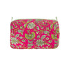 Fuchsia Freesia Cotton Wash Bag inara