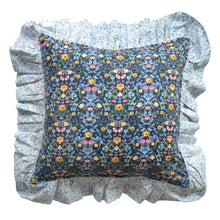  Ruffle Cushion Made With Liberty Fabric AURORA & MITSI VALERIA Coco & Wolf