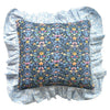 Ruffle Cushion Made With Liberty Fabric AURORA & MITSI VALERIA Coco & Wolf