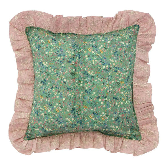 Ruffle Cushion Made With Liberty Fabric DONNA LEIGH & CAPEL Coco & Wolf