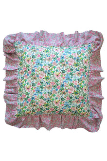  Ruffle Cushion Made With Liberty Fabric DREAMS of SUMMER Coco & Wolf