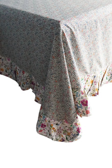  Ruffle Edge Tablecloth Made With Liberty Fabric KATIE & MILLIE & LINEN GARDEN Coco & Wolf