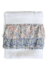 Ruffle Edge Towel Made With Liberty Fabric DONNA LEIGH & WILTSHIRE BUD Coco & Wolf