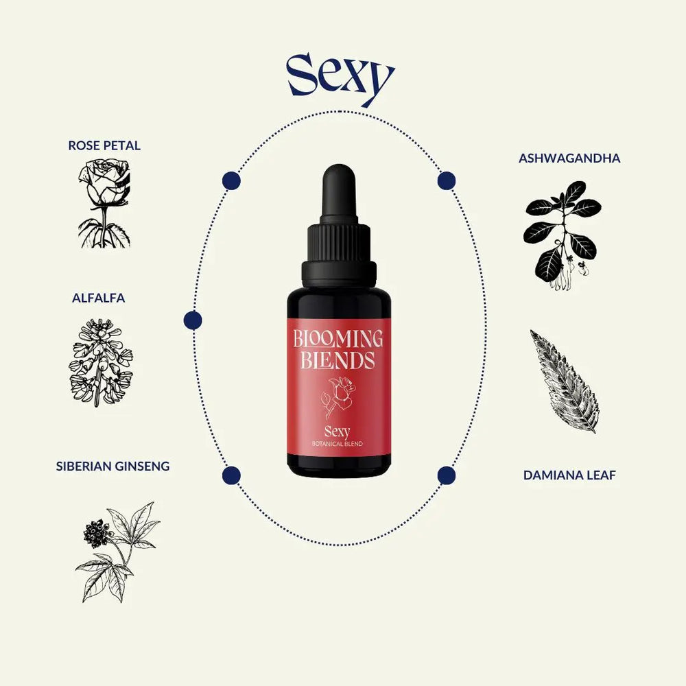 SEXY Herbal Tincture Blooming Blends