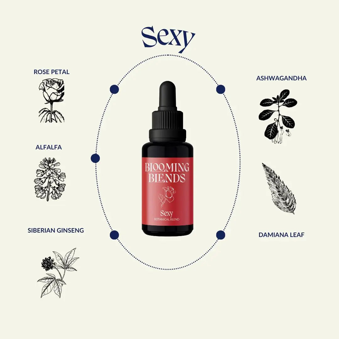 SEXY Herbal Tincture Blooming Blends