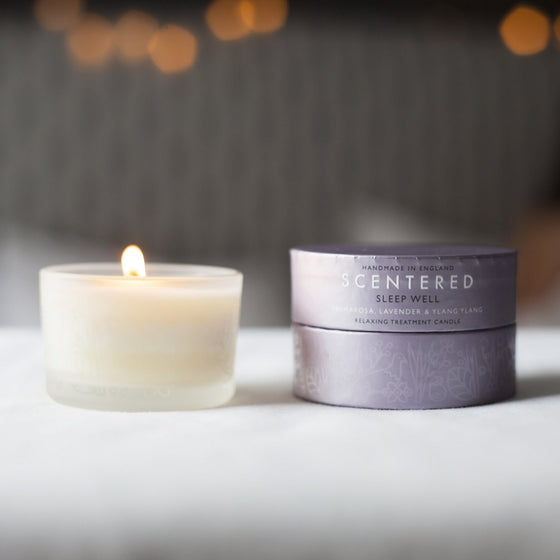 Sleep Well Aromatherapy Candle Scentered