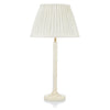 SMALL BAMBOO LACQUERED LAMP in CREAM ROSANNA LONSDALE