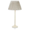 SMALL BAMBOO LACQUERED LAMP in CREAM ROSANNA LONSDALE