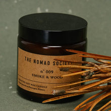  SMOKE & WOOD Scented Soy Candle - 120ml Nomad Society