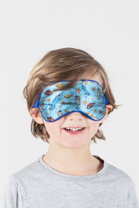 Silk Eye Mask for Kids / "Space" Jessica Russell Flint