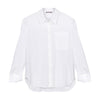 White Linen Voile Shirt - Myza