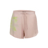 Silk Pink Flower Dreamscape Shorts NOKAYA