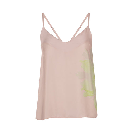 Silk Dreamscape Camisole Pink Flower