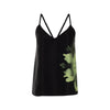 Silk Dreamscape Camisole Black Flower