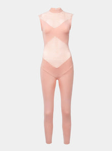  STRETCH JUMPSUIT -NET DECORATIVE numbatsport