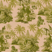  SUMATRA Wallpaper - Blush &amp; Pear Green House of Hackney