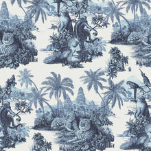  SUMATRA Wallpaper - Off White &amp; Azure House of Hackney