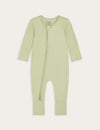 Sage Baby Long Sleeve Bamboo Romper Boody