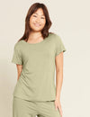 Sage Goodnight Women's Bamboo Sleep Tee Boody