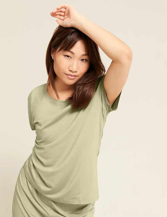 Sage Goodnight Women's Bamboo Sleep Tee Boody