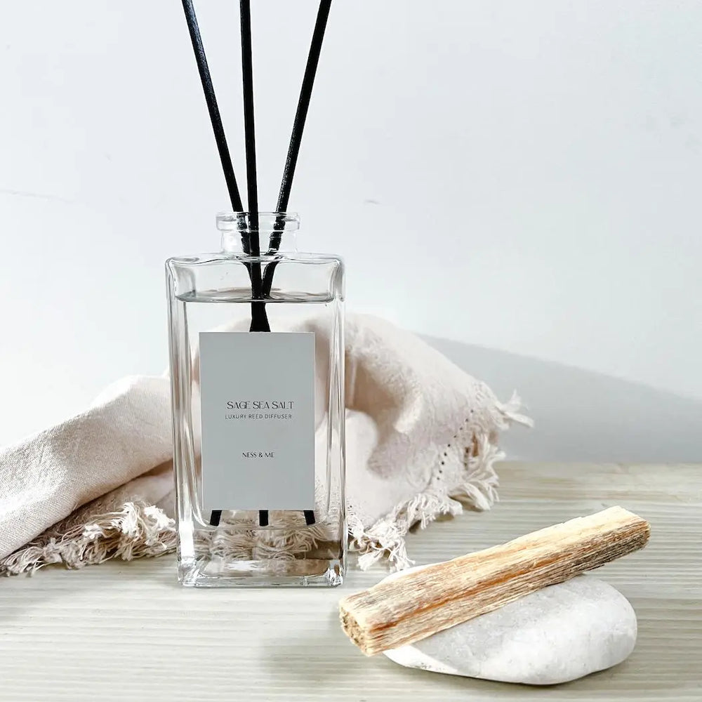 Sage & Sea Salt Luxury Reed Diffuser 150ml NESS & ME