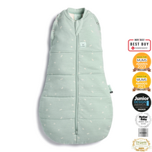  ErgoPouch - Organic Winter Cocoon Swaddle Sleeping Bag - Sage - 2.5 TOG