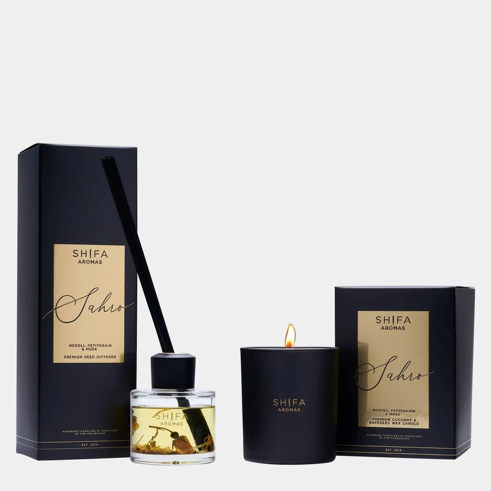 Sahro Duo - 30cl Candle & 100ml Diffuser Shifa Aromas