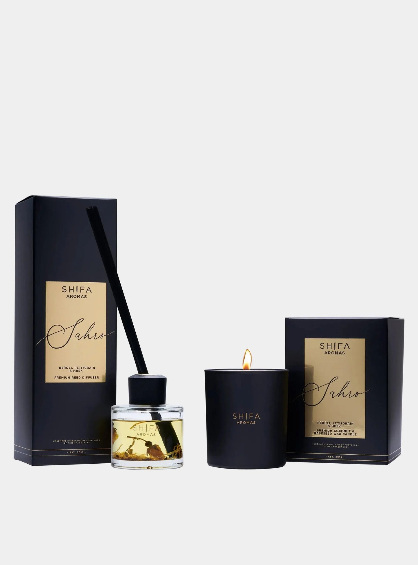 Sahro Duo - 30cl Candle & 100ml Diffuser Shifa Aromas