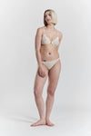 Sakura Front-Close Recycled-Lace Underwired Bra - Shoreline Peach Peachaus