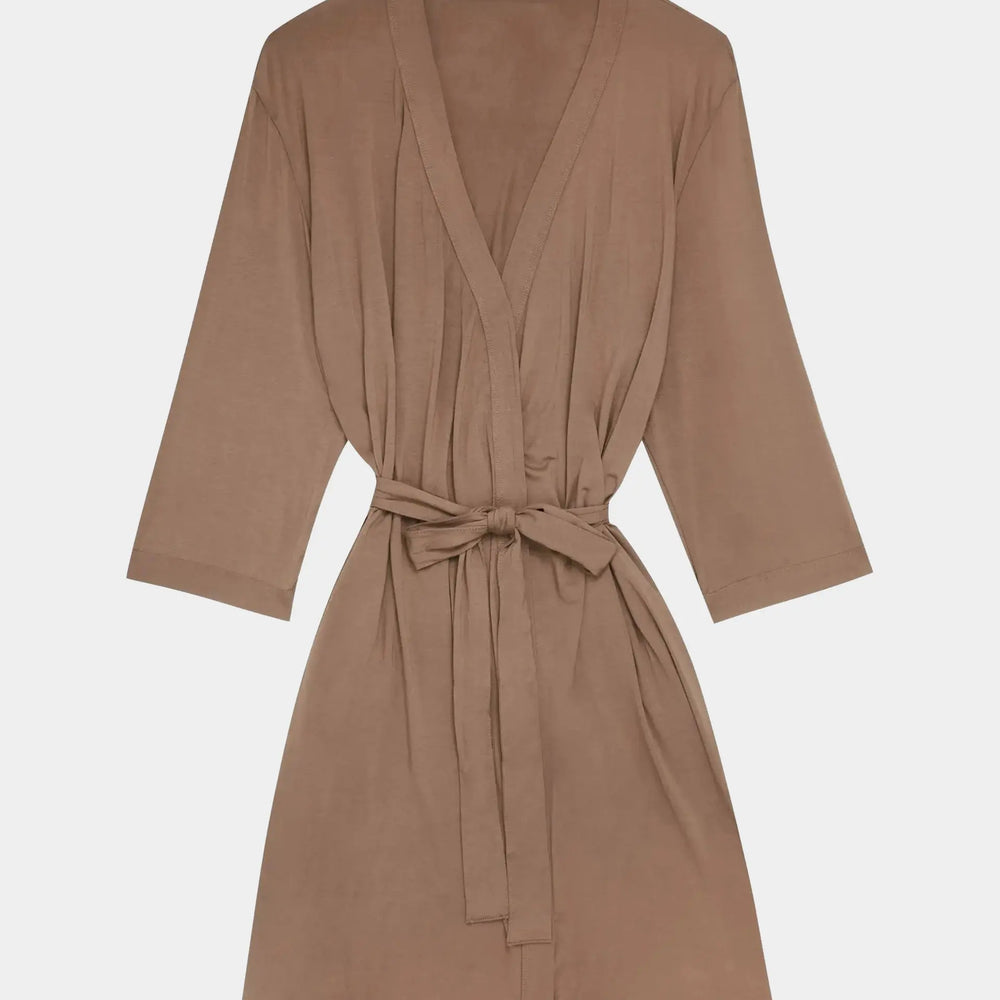 Sand Drape Bamboo Women's Robe Made Wright London