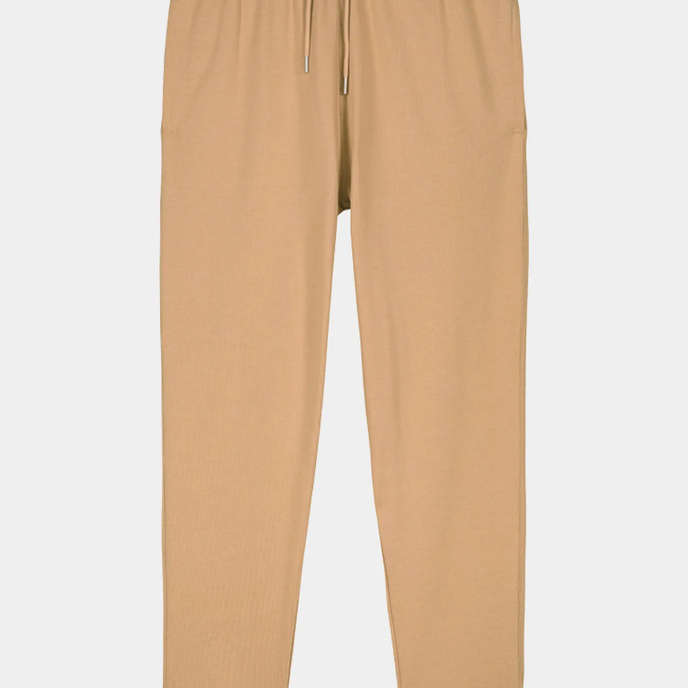 Sand Mens Organic Cotton Relaxed-Fit Joggers hewn.