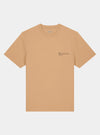 Sand Mens Organic Cotton Relaxed-Fit T-Shirt hewn.