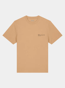  Sand Mens Organic Cotton Relaxed-Fit T-Shirt hewn.