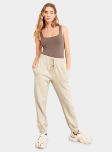  Sand Unisex Cuffed Bamboo Limited Edition Sweat Pants