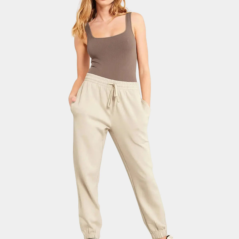 Sand Unisex Cuffed Bamboo Limited Edition Sweat Pants Boody