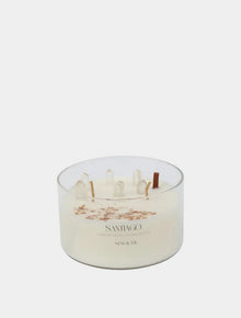  Santiago Luxury 2-Wick Crystal Soy Wax Candle 280g NESS & ME