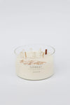 Santiago Luxury 2-Wick Crystal Soy Wax Candle 280g NESS & ME