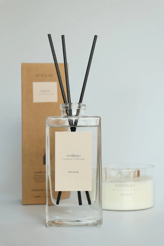 Santiago Luxury Reed Diffuser 150ml NESS & ME